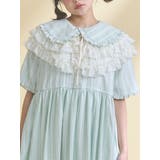 アイボリー | sheer frill 2wayつけ襟 | merry jenny
