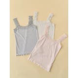 lace frame camisole tops | merry jenny | 詳細画像2 