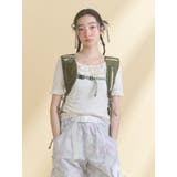 romantic frill summer top | merry jenny | 詳細画像12 