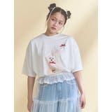ribbon dog collage tee | merry jenny | 詳細画像17 