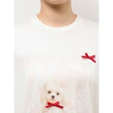 ribbon dog collage tee | merry jenny | 詳細画像38 