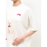 ribbon dog collage tee | merry jenny | 詳細画像39 