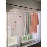 ribbon dog collage tee | merry jenny | 詳細画像5 