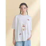 ribbon dog collage tee | merry jenny | 詳細画像6 