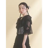 floral sheer bolero | merry jenny | 詳細画像11 