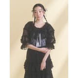 floral sheer bolero | merry jenny | 詳細画像9 