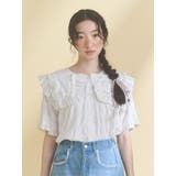 ビッグカラーブラウス | merry jenny | 詳細画像2