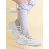 靴下屋×merry jenny flower lace knit sock | merry jenny | 詳細画像3 