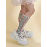 frill mary jane metal sneakers | merry jenny | 詳細画像1 
