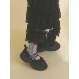 frill mary jane metal sneakers | merry jenny | 詳細画像12 
