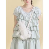 アイボリー | nuku nuku rabbit pouch | merry jenny