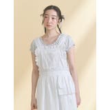 petit flower pure neck tee | merry jenny | 詳細画像14