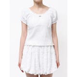 petit flower pure neck tee | merry jenny | 詳細画像19