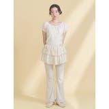 petit flower pure neck tee | merry jenny | 詳細画像6