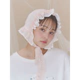 ピンク | sugar lace bonnet | merry jenny