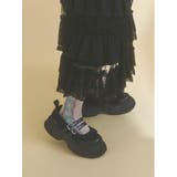 frill mary jane metal sneakers | merry jenny | 詳細画像16