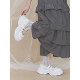 frill mary jane metal sneakers | merry jenny | 詳細画像22