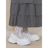 frill mary jane metal sneakers | merry jenny | 詳細画像24