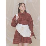チェックフリルシャツミニワンピース | merry jenny | 詳細画像5