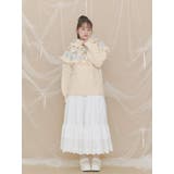 bear yoke knit tops | merry jenny | 詳細画像12