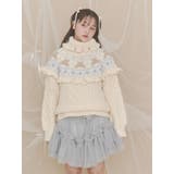 bear yoke knit tops | merry jenny | 詳細画像18