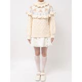 bear yoke knit tops | merry jenny | 詳細画像29