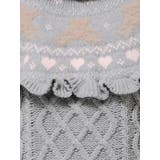 bear yoke knit tops | merry jenny | 詳細画像30