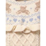 bear yoke knit tops | merry jenny | 詳細画像32
