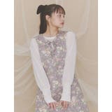 パフスリーブベロアトップス | merry jenny | 詳細画像4