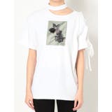 シングルレースアップグラフィックTシャツ | EATME | 詳細画像11