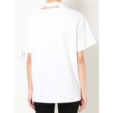 シングルレースアップグラフィックTシャツ | EATME | 詳細画像13