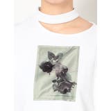シングルレースアップグラフィックTシャツ | EATME | 詳細画像14
