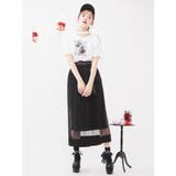 シングルレースアップグラフィックTシャツ | EATME | 詳細画像5