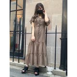 フレアスリーブティアードワンピース | EATME | 詳細画像15
