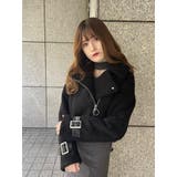 ラッフルデコルテリブワンピース | EATME | 詳細画像6 