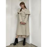 ケープ付きロングコート | EATME | 詳細画像1