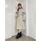 ケープ付きロングコート | EATME | 詳細画像11