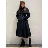 ケープ付きロングコート | EATME | 詳細画像12