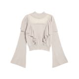 レースコンビラッフルニットTOP | EATME | 詳細画像26