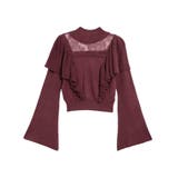 レースコンビラッフルニットTOP | EATME | 詳細画像28