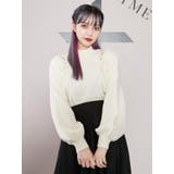 ショルダーレースアップニットTOP | EATME | 詳細画像10
