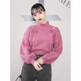 ショルダーレースアップニットTOP | EATME | 詳細画像14