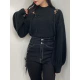ショルダーレースアップニットTOP | EATME | 詳細画像17