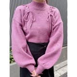 ショルダーレースアップニットTOP | EATME | 詳細画像21