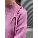 ショルダーレースアップニットTOP | EATME | 詳細画像22