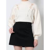 ショルダーレースアップニットTOP | EATME | 詳細画像24