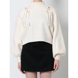 ショルダーレースアップニットTOP | EATME | 詳細画像25