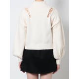 ショルダーレースアップニットTOP | EATME | 詳細画像27
