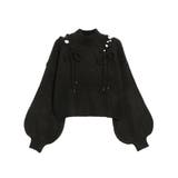 ショルダーレースアップニットTOP | EATME | 詳細画像36