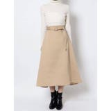 ベルテッドイレヘムフレアスカート | EATME | 詳細画像19 